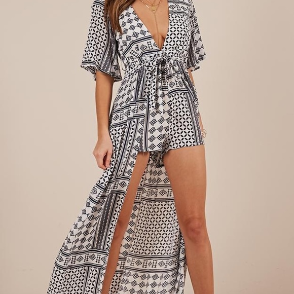 showpo maxi playsuit